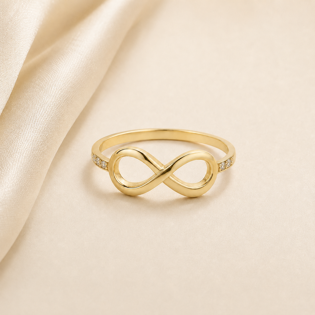 Anillo Infinito en oro 10K