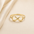 Anillo Infinito en oro 10K
