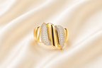 Anillo en oro 10k