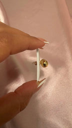 Dormilonas Tipo Bola en oro 14K